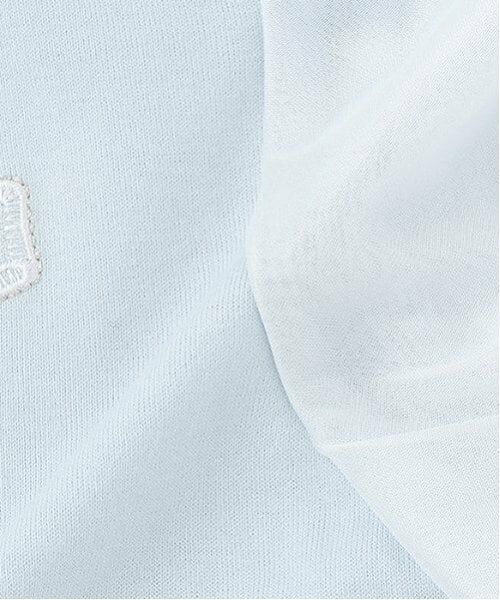 mezzo piano / メゾピアノ Tシャツ | バレエネックレス刺しゅう　Tシャツ | 詳細8