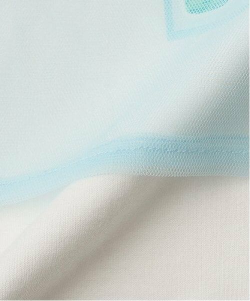 mezzo piano / メゾピアノ Tシャツ | チュールレイヤード　長袖Tシャツ | 詳細11