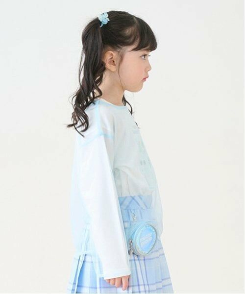 mezzo piano / メゾピアノ Tシャツ | チュールレイヤード　長袖Tシャツ | 詳細19