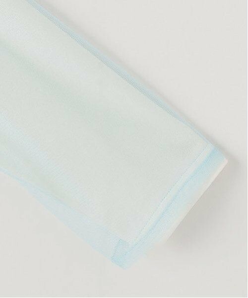 mezzo piano / メゾピアノ Tシャツ | チュールレイヤード　長袖Tシャツ | 詳細5