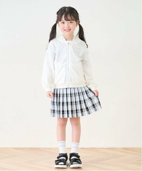 mezzo piano / メゾピアノ パーカー | 透かし柄　ZIPパーカ | 詳細18