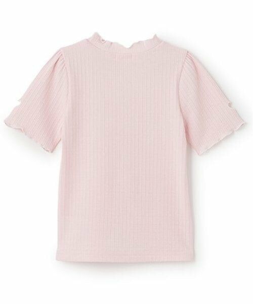 mezzo piano / メゾピアノ Tシャツ | ハートくり抜き　プチハイ　半袖Tシャツ | 詳細5