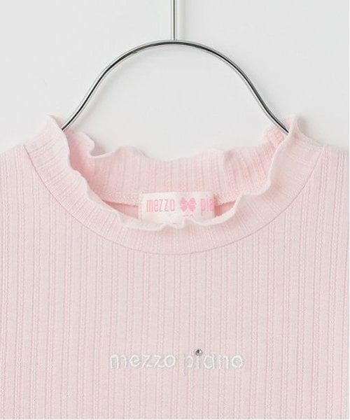 mezzo piano / メゾピアノ Tシャツ | ハートくり抜き　プチハイ　半袖Tシャツ | 詳細6