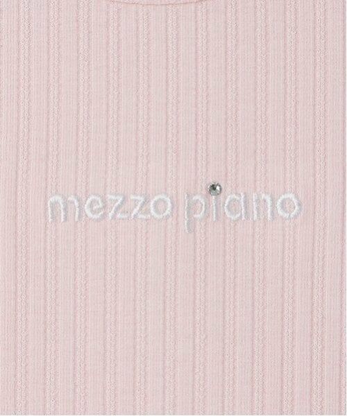 mezzo piano / メゾピアノ Tシャツ | ハートくり抜き　プチハイ　半袖Tシャツ | 詳細7