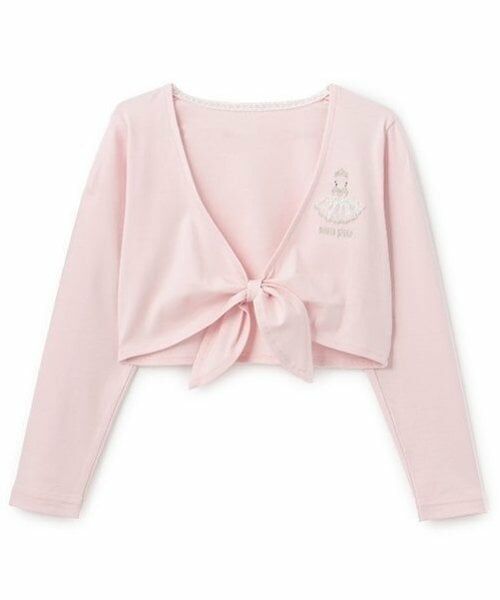 mezzo piano / メゾピアノ カーディガン・ボレロ | 【バレエ】カシュクールトップ | 詳細1