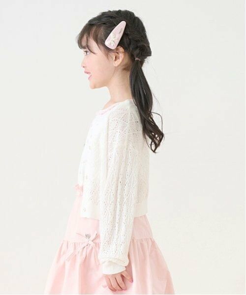 mezzo piano / メゾピアノ カーディガン・ボレロ | キラキラシアーカーディガン | 詳細14