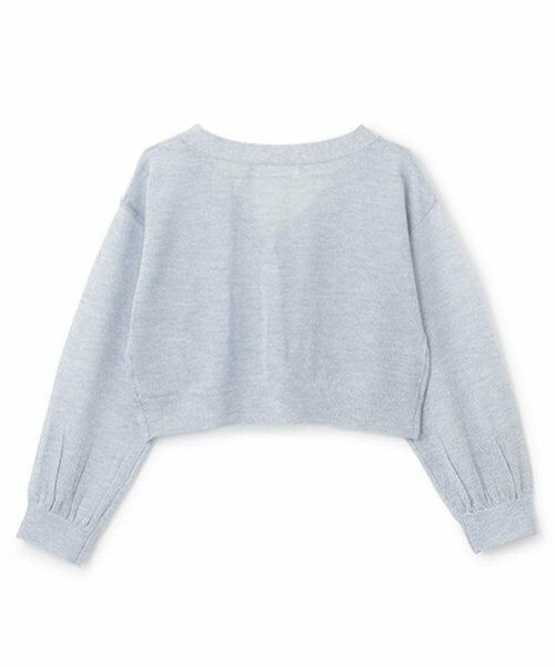 mezzo piano / メゾピアノ カーディガン・ボレロ | キラキラシアーカーディガン | 詳細6