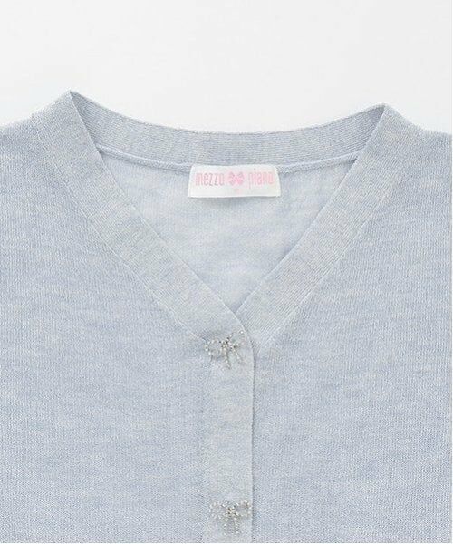 mezzo piano / メゾピアノ カーディガン・ボレロ | キラキラシアーカーディガン | 詳細7
