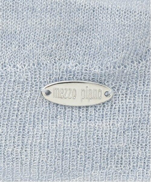 mezzo piano / メゾピアノ カーディガン・ボレロ | キラキラシアーカーディガン | 詳細9