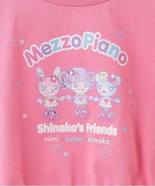 mezzo piano / メゾピアノ Tシャツ | 【しなこちゃん×ミミポポ】Tシャツ | 詳細3