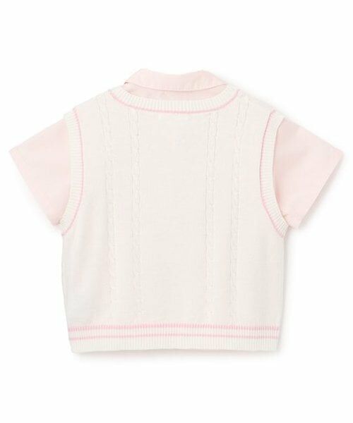 mezzo piano / メゾピアノ シャツ・ブラウス | 【マイメロディ・シナモロール】ベスト＆ブラウスSET | 詳細1