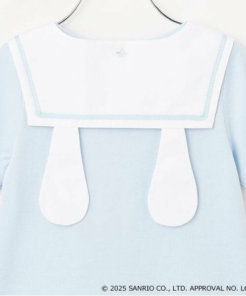 mezzo piano / メゾピアノ Tシャツ | 【マイメロディ・シナモロール】セーラー衿つきTシャツ | 詳細14