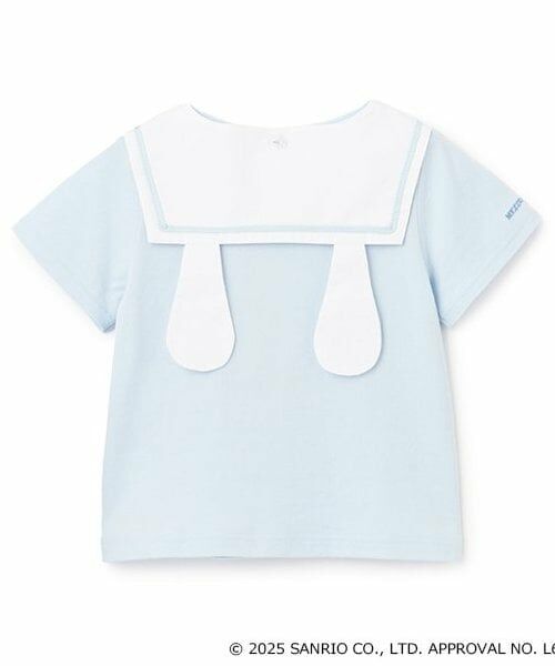 mezzo piano / メゾピアノ Tシャツ | 【マイメロディ・シナモロール】セーラー衿つきTシャツ | 詳細2