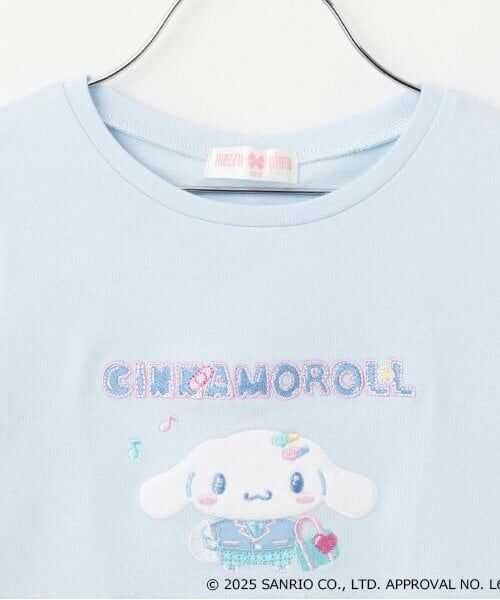 mezzo piano / メゾピアノ Tシャツ | 【マイメロディ・シナモロール】セーラー衿つきTシャツ | 詳細5