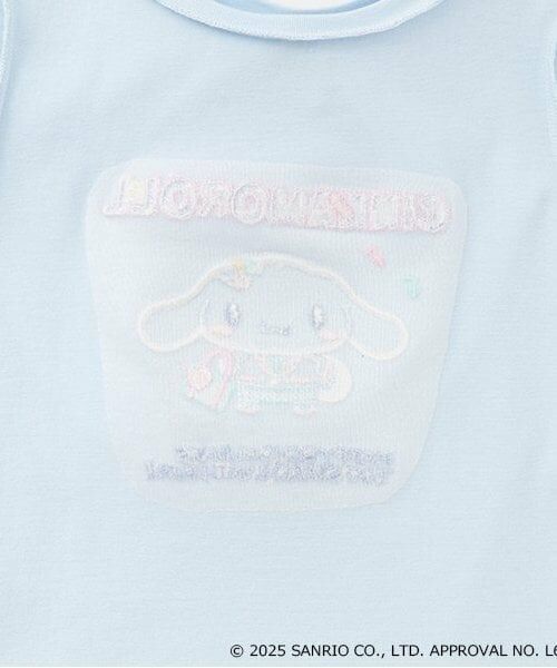 mezzo piano / メゾピアノ Tシャツ | 【マイメロディ・シナモロール】セーラー衿つきTシャツ | 詳細8