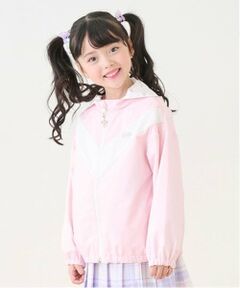 mezzo piano / メゾピアノ ブルゾン | 切替×花柄　リバーシブルブルゾン