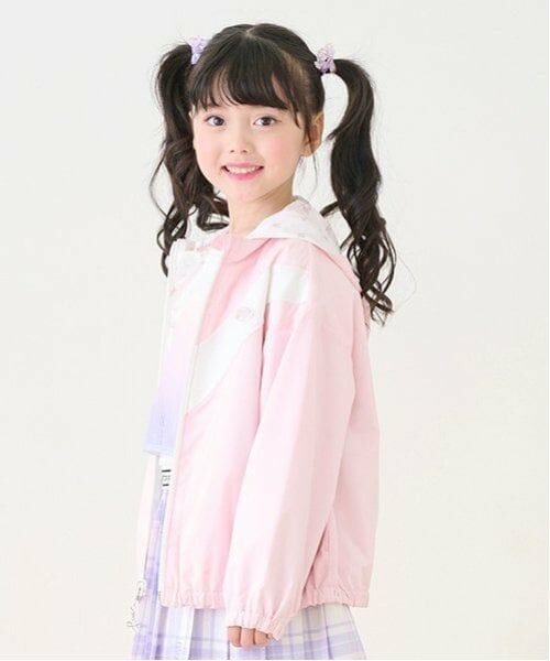 mezzo piano / メゾピアノ ブルゾン | 切替×花柄　リバーシブルブルゾン | 詳細22