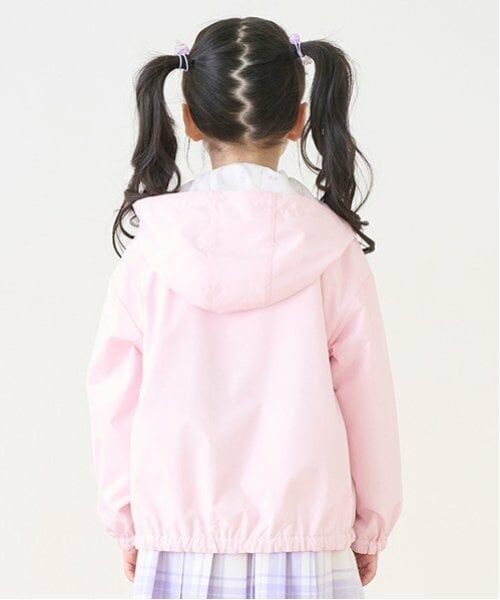 mezzo piano / メゾピアノ ブルゾン | 切替×花柄　リバーシブルブルゾン | 詳細24