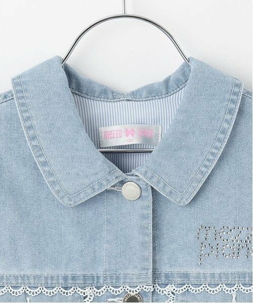 mezzo piano / メゾピアノ ブルゾン | レーストリム　肩落ちGジャン | 詳細2