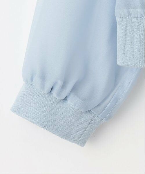 mezzo piano / メゾピアノ ブルゾン | レース切替　シアーブルゾン | 詳細5