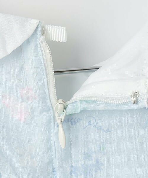 mezzo piano / メゾピアノ ミニ丈・ひざ丈ワンピース | 水彩ミモザ柄　衿付ワンピース | 詳細11