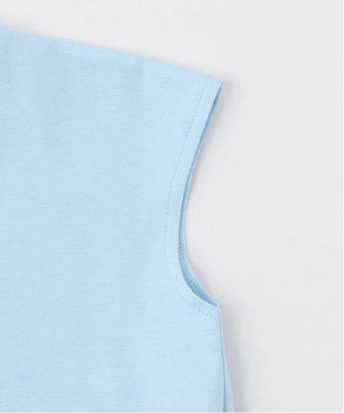 mezzo piano / メゾピアノ ミニ丈・ひざ丈ワンピース | シアーギンガムシャツ＆カットワンピースセット | 詳細9