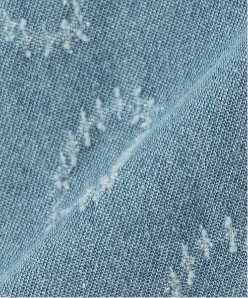 mezzo piano / メゾピアノ ミニ丈・ひざ丈ワンピース | ハート柄デニム　ジャンパースカート | 詳細12