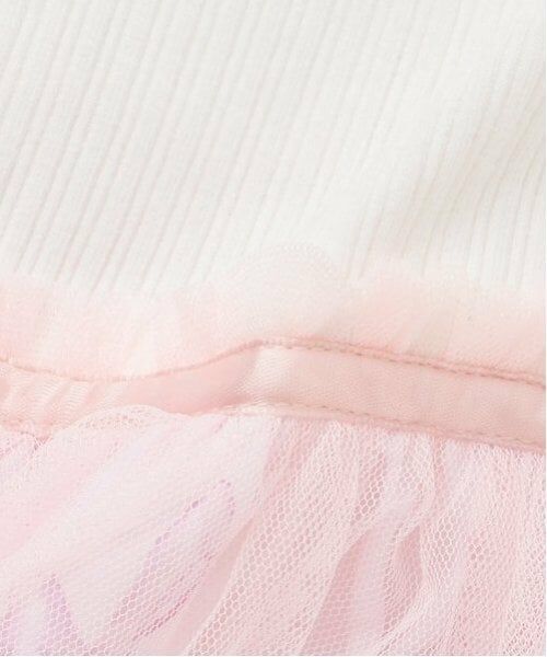 mezzo piano / メゾピアノ ミニ丈・ひざ丈ワンピース | フローラルバレエ柄　ドッキングワンピース | 詳細10