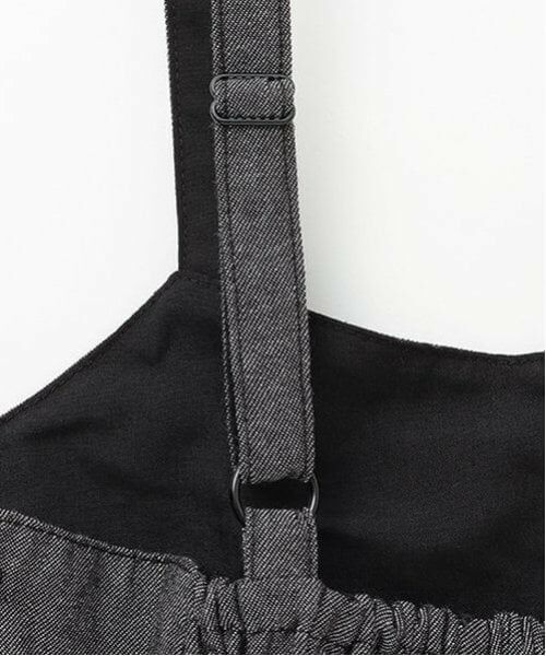 mezzo piano / メゾピアノ ミニ丈・ひざ丈ワンピース | 肩開きTシャツ＆キャミワンピースセット | 詳細13