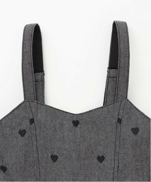 mezzo piano / メゾピアノ ミニ丈・ひざ丈ワンピース | 肩開きTシャツ＆キャミワンピースセット | 詳細8