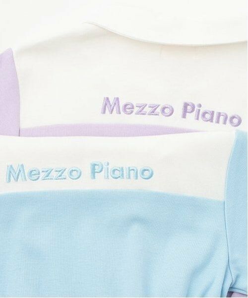 mezzo piano / メゾピアノ ミニ丈・ひざ丈ワンピース | 切替ハーフZIPワンピース | 詳細6
