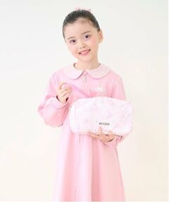 mezzo piano / メゾピアノ ミニ丈・ひざ丈ワンピース | 【バレエ】衿つき　前開きカットワンピース