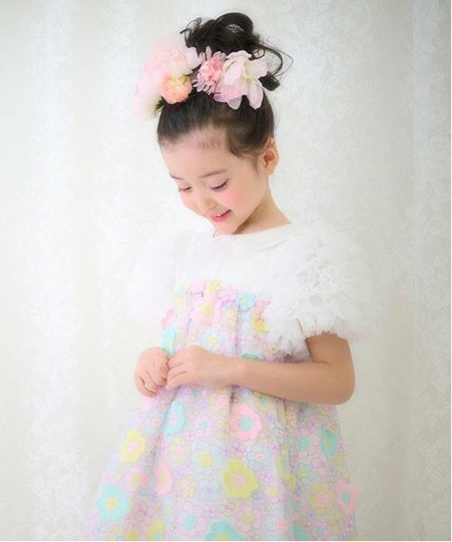 mezzo piano / メゾピアノ ドレス | 花刺しゅうレースドレス | 詳細13