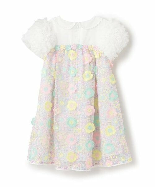 mezzo piano / メゾピアノ ドレス | 花刺しゅうレースドレス | 詳細2