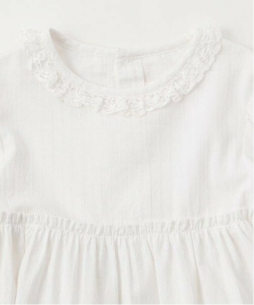 mezzo piano / メゾピアノ ミニ丈・ひざ丈ワンピース | ミモザレースジャンパースカート＆ワンピースセット | 詳細9