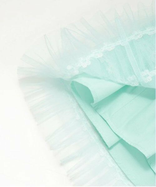 mezzo piano / メゾピアノ カーディガン・ボレロ | ニットカーディガン＆チュールフリルスカートセット | 詳細10