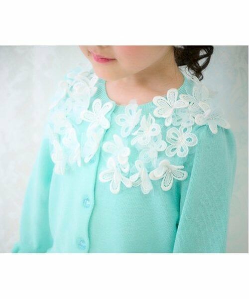 mezzo piano / メゾピアノ カーディガン・ボレロ | ニットカーディガン＆チュールフリルスカートセット | 詳細18