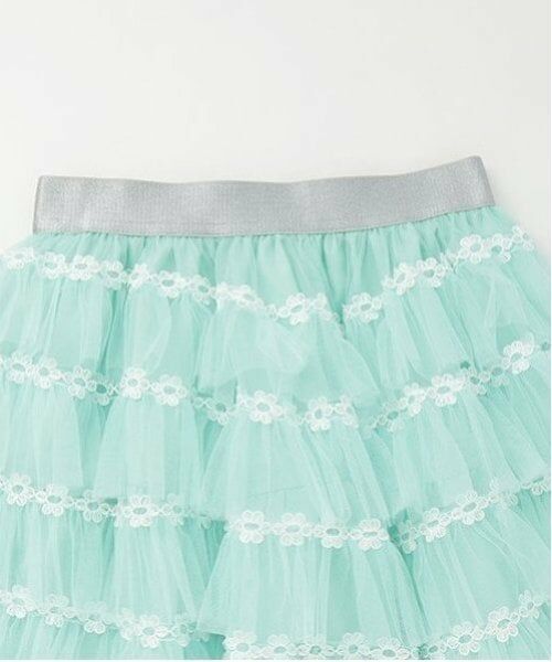 mezzo piano / メゾピアノ カーディガン・ボレロ | ニットカーディガン＆チュールフリルスカートセット | 詳細8