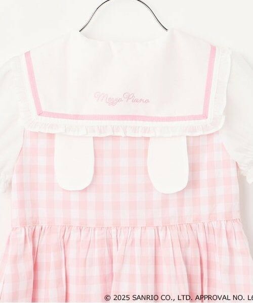 mezzo piano / メゾピアノ ミニ丈・ひざ丈ワンピース | 【マイメロディ・シナモロール】セーラーワンピース | 詳細12