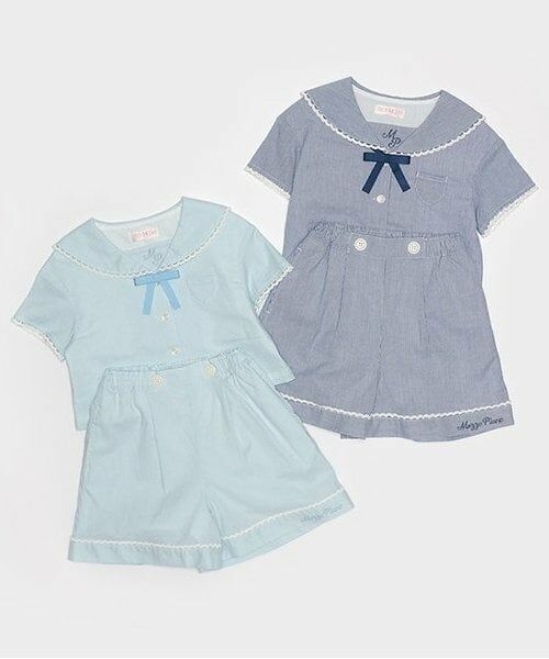 mezzo piano / メゾピアノ シャツ・ブラウス | 6031316R　セーラーカラーブラウス　セットアップ | 詳細18