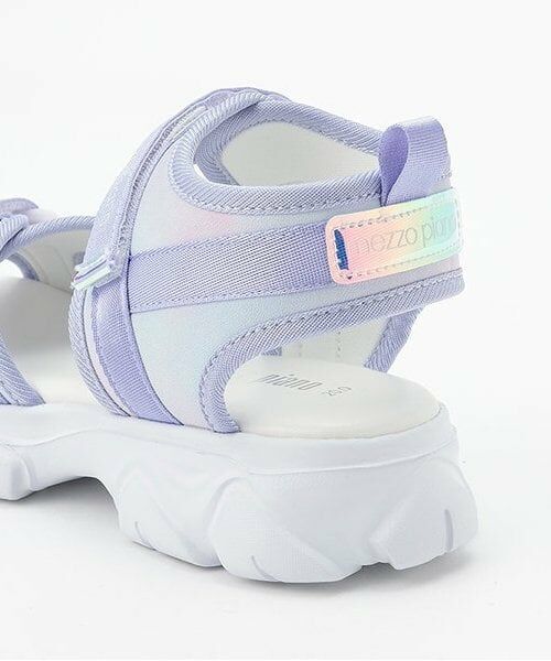 mezzo piano / メゾピアノ サンダル | 厚底　スポーツサンダル | 詳細7