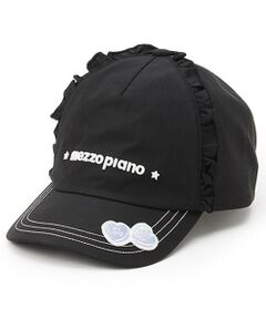 mezzo piano / メゾピアノ キャップ | ロゴフリル　キャップ