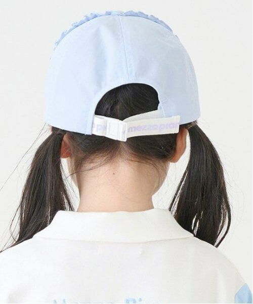 mezzo piano / メゾピアノ キャップ | ロゴフリル　キャップ | 詳細15