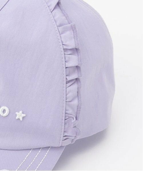 mezzo piano / メゾピアノ キャップ | ロゴフリル　キャップ | 詳細2