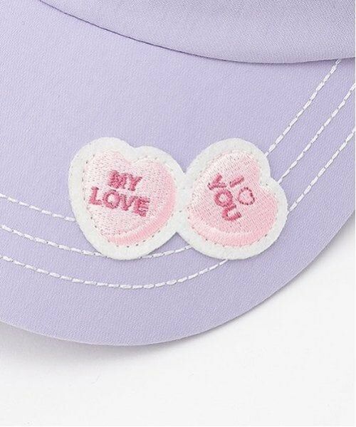 mezzo piano / メゾピアノ キャップ | ロゴフリル　キャップ | 詳細4