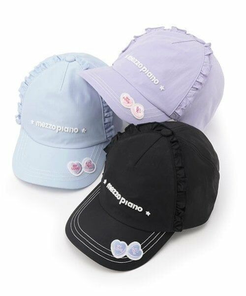mezzo piano / メゾピアノ キャップ | ロゴフリル　キャップ | 詳細9