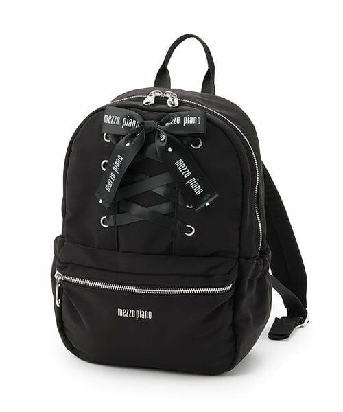 mezzo piano / メゾピアノ リュック・バックパック | 【バレエ】【容量約11.5L】バレリーナリュック（黒）