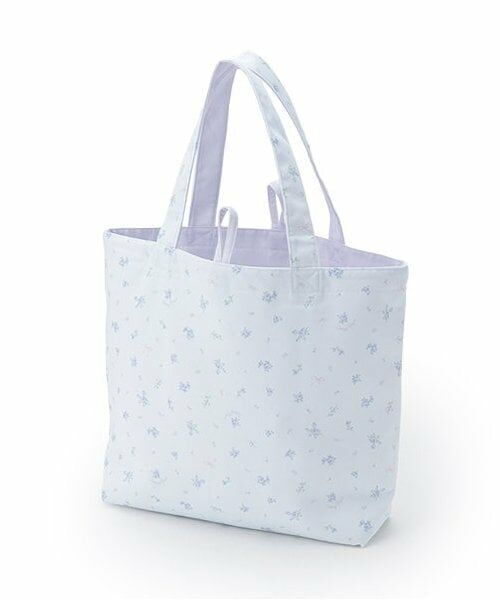 mezzo piano / メゾピアノ トートバッグ | 小花柄　リバーシブル　トートバッグ | 詳細1