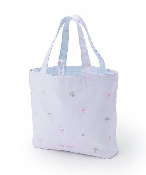 mezzo piano / メゾピアノ トートバッグ | 小花柄　リバーシブル　トートバッグ | 詳細2