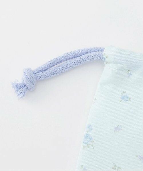 mezzo piano / メゾピアノ ポーチ | 小花柄　体操着・給食着入れ巾着セット | 詳細4